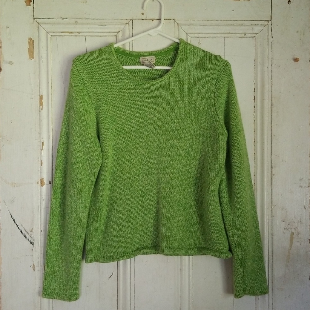 LL Bean Crew neck long sleeve sweater
